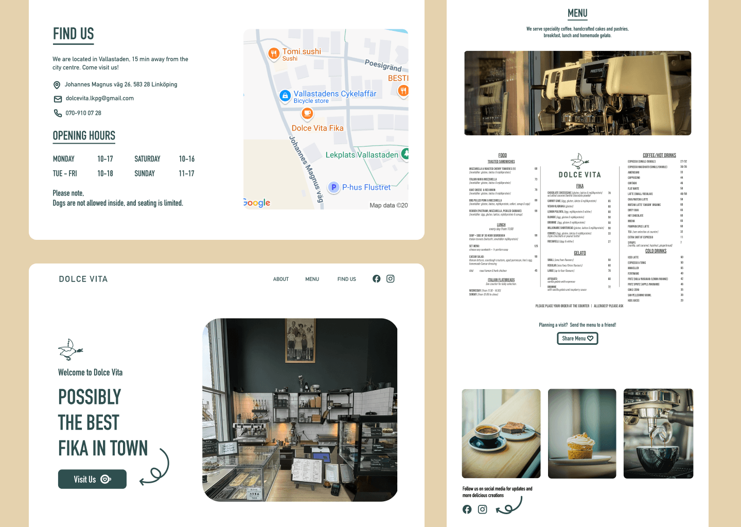 One-page Website Design & Development